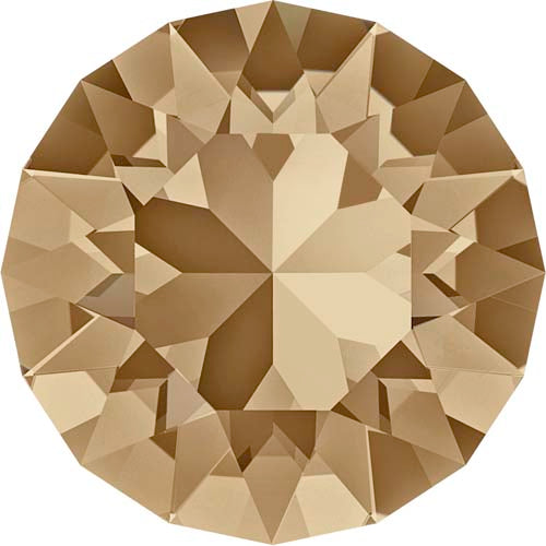 Serinity Crystal Chatons Round Stones (1028 & 1088) Crystal Golden Shadow