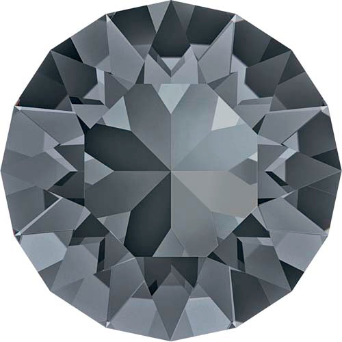 Serinity Crystal Chatons Round Stones (1028 & 1088) Crystal Silver Night