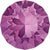 Serinity Crystal Chatons Round Stones (1028 & 1088) Amethyst Ignite UNFOILED