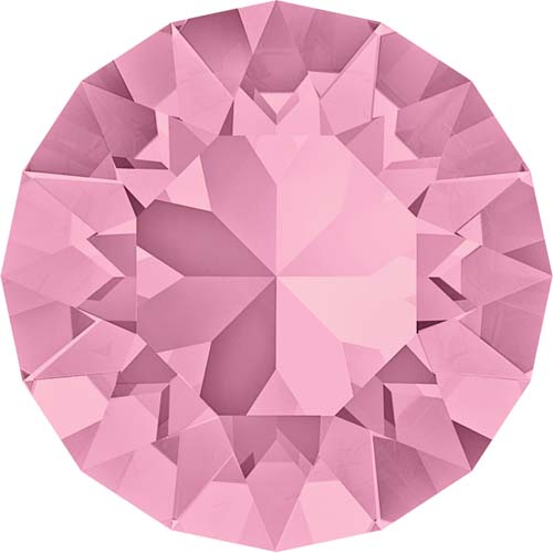 Serinity Crystal Chatons Round Stones (1028 & 1088) Light Rose