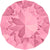 Serinity Crystal Chatons Round Stones (1028 & 1088) Light Rose Ignite UNFOILED