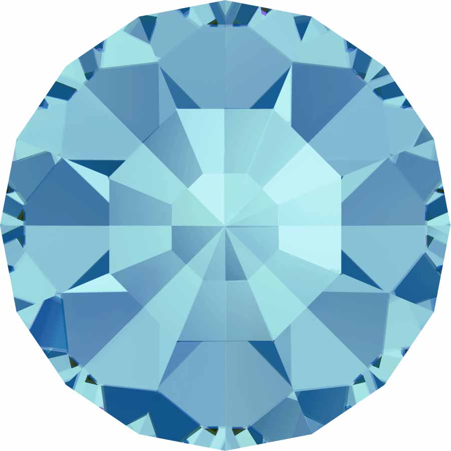 Serinity Crystal Chatons Round Stones Small (1100) Aquamarine