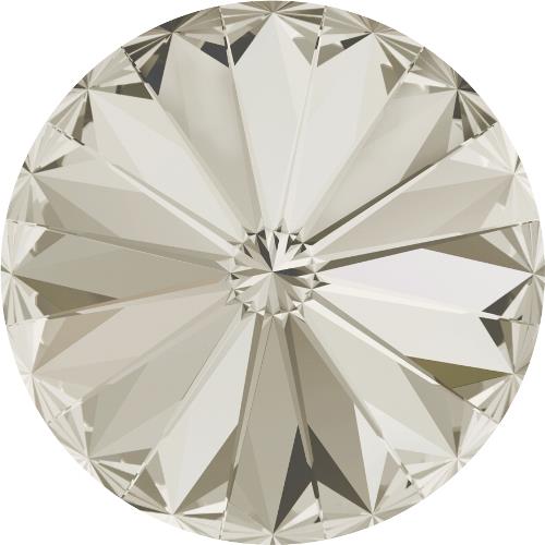 Serinity Crystal Chatons Round Stones Rivoli (1122) Crystal Silver Shade