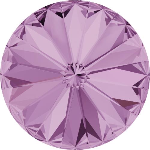 Serinity Crystal Chatons Round Stones Rivoli (1122) Light Amethyst