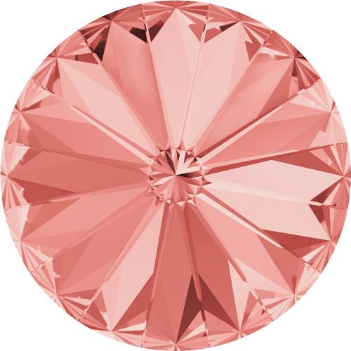 Serinity Crystal Chatons Round Stones Rivoli (1122) Rose Peach
