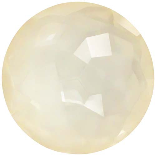 Serinity Crystal Chatons Round Stones Thin (1383) Crystal Linen Ignite UNFOILED