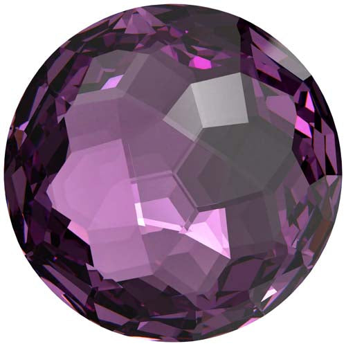 Serinity Crystal Chatons Round Stones Thin (1383) Amethyst