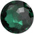 Serinity Crystal Chatons Round Stones Thin (1383) Emerald