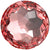 Serinity Crystal Chatons Round Stones Thin (1383) Rose Peach