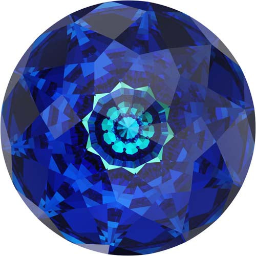 Serinity Crystal Chatons Round Stones Brilliant (1400) Crystal Bermuda Blue