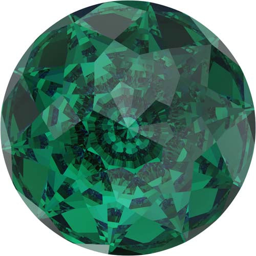 Serinity Crystal Chatons Round Stones Brilliant (1400) Emerald