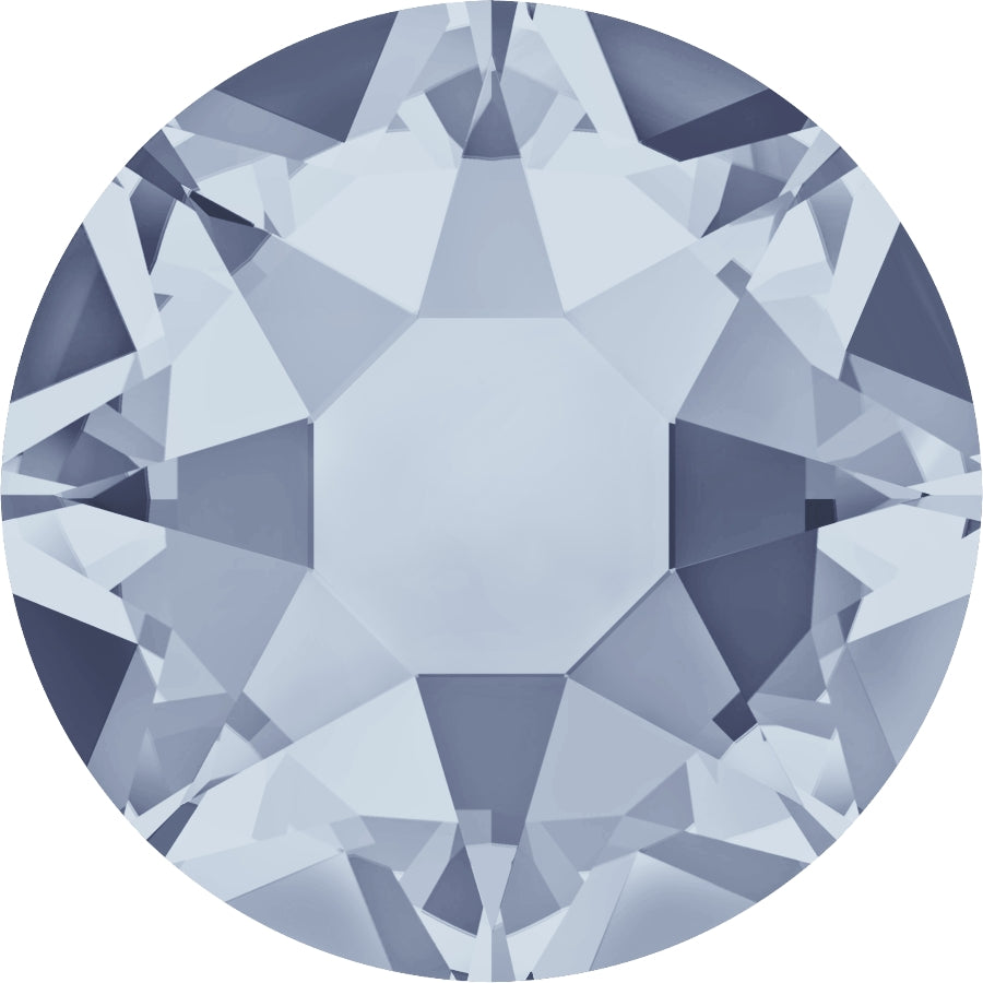 Serinity Hotfix Flat Back Crystals  (2000, 2038 & 2078) Crystal Blue Shade