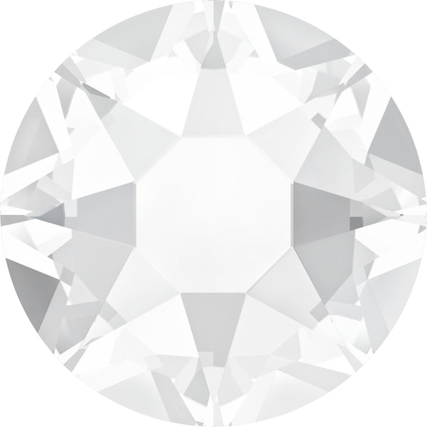 Serinity Hotfix Flat Back Crystals  (2000, 2038 & 2078) Crystal Transparent