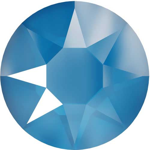 Serinity Hotfix Flat Back Crystals  (2000, 2038 & 2078) Crystal Electric Blue
