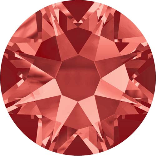 Serinity Hotfix Flat Back Crystals  (2000, 2038 & 2078) Padparadscha