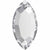 Serinity Hotfix Flat Back Crystals  Navette (2200) Crystal