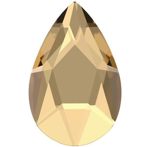 Serinity Rhinestones Non Hotfix Pear (2303) Crystal Golden Shadow