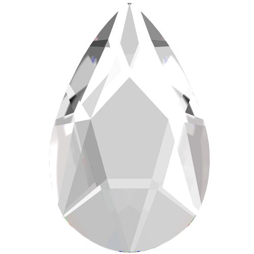 Serinity Hotfix Flat Back Crystals  Pear (2303) Crystal