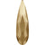 Serinity Rhinestones Non Hotfix Raindrop (2304) Crystal Golden Shadow