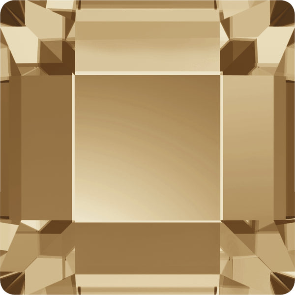 Serinity Hotfix Flat Back Crystals  Square (2400) Crystal Golden Shadow