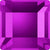 Serinity Hotfix Flat Back Crystals  Square (2400) Amethyst