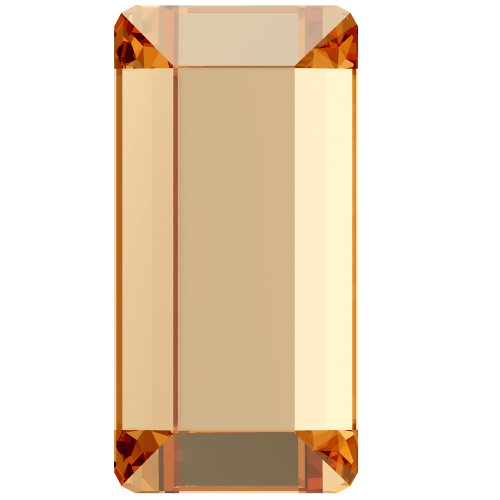 Serinity Rhinestones Non Hotfix Baguette (2510) Crystal Golden Shadow