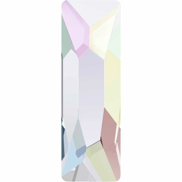 Serinity Hotfix Flat Back Crystals  Cosmic Baguette (2555) Crystal AB