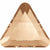 Serinity Rhinestones Non Hotfix Triangle (2711) Crystal Golden Shadow