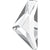 Serinity Hotfix Flat Back Crystals  Triangle Isosceles (2738) Crystal