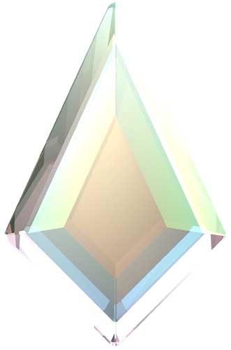 Serinity Rhinestones Non Hotfix Kite (2771) Crystal AB