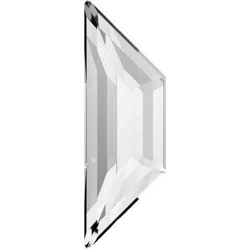 Serinity Hotfix Flat Back Crystals  Trapeze (2772) Crystal