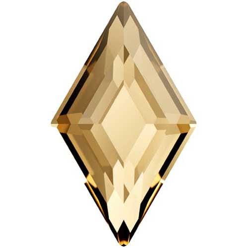 Serinity Hotfix Flat Back Crystals  Diamond (2773) Crystal Golden Shadow