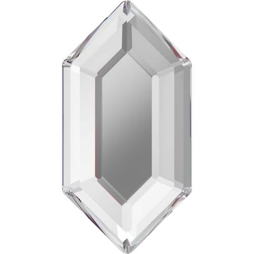 Serinity Hotfix Flat Back Crystals  Large Hexagon (2776) Crystal