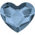 Serinity Rhinestones Non Hotfix Heart (2808) Denim Blue