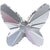 Serinity Rhinestones Non Hotfix Butterfly (2854) Crystal AB