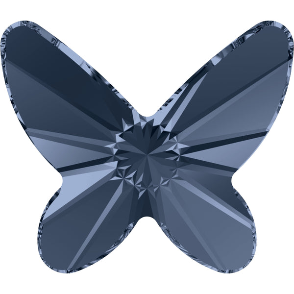 Serinity Rhinestones Non Hotfix Butterfly (2854) Denim Blue