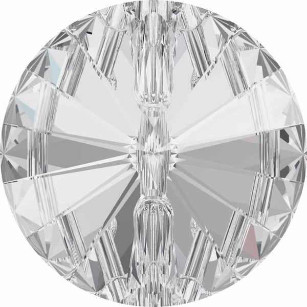 Serinity Crystal Sew On Crystals Rivoli Button (3015) Crystal