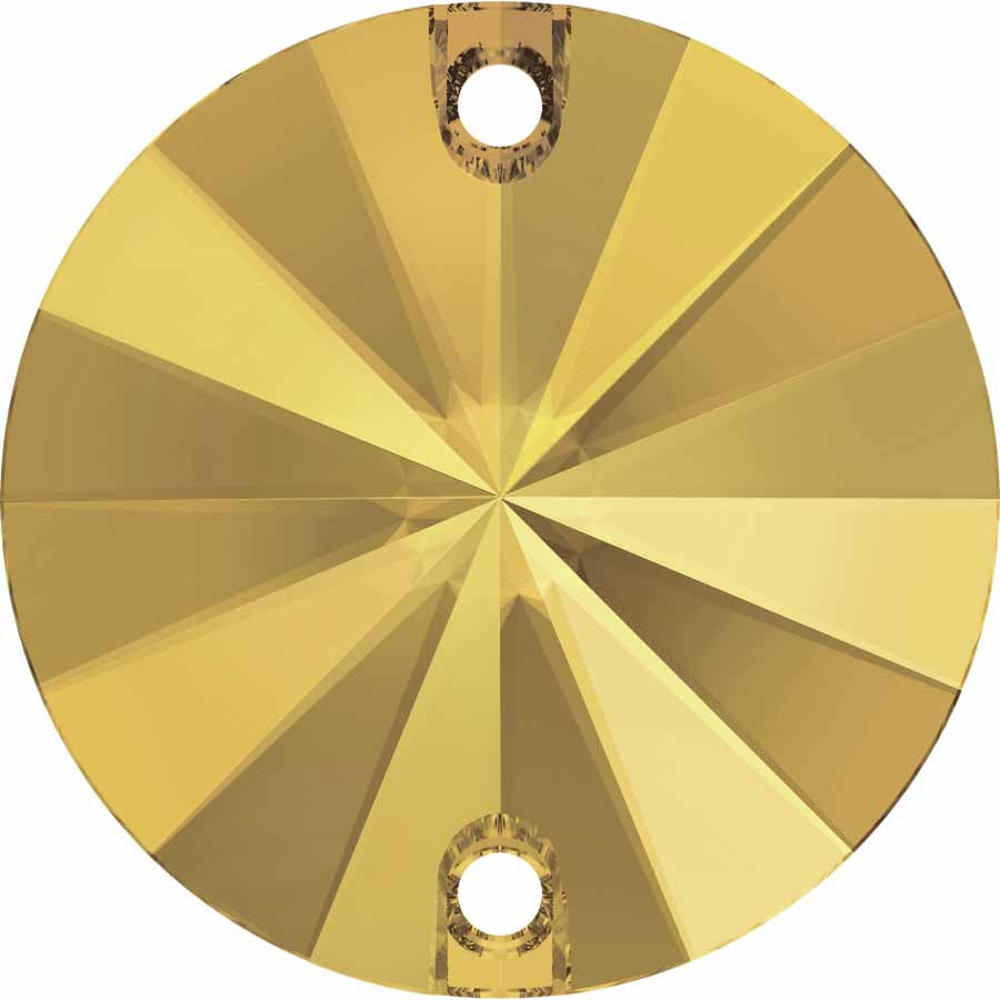 Serinity Crystal Sew On Crystals Rivoli (3200) Crystal Metallic Sunshine