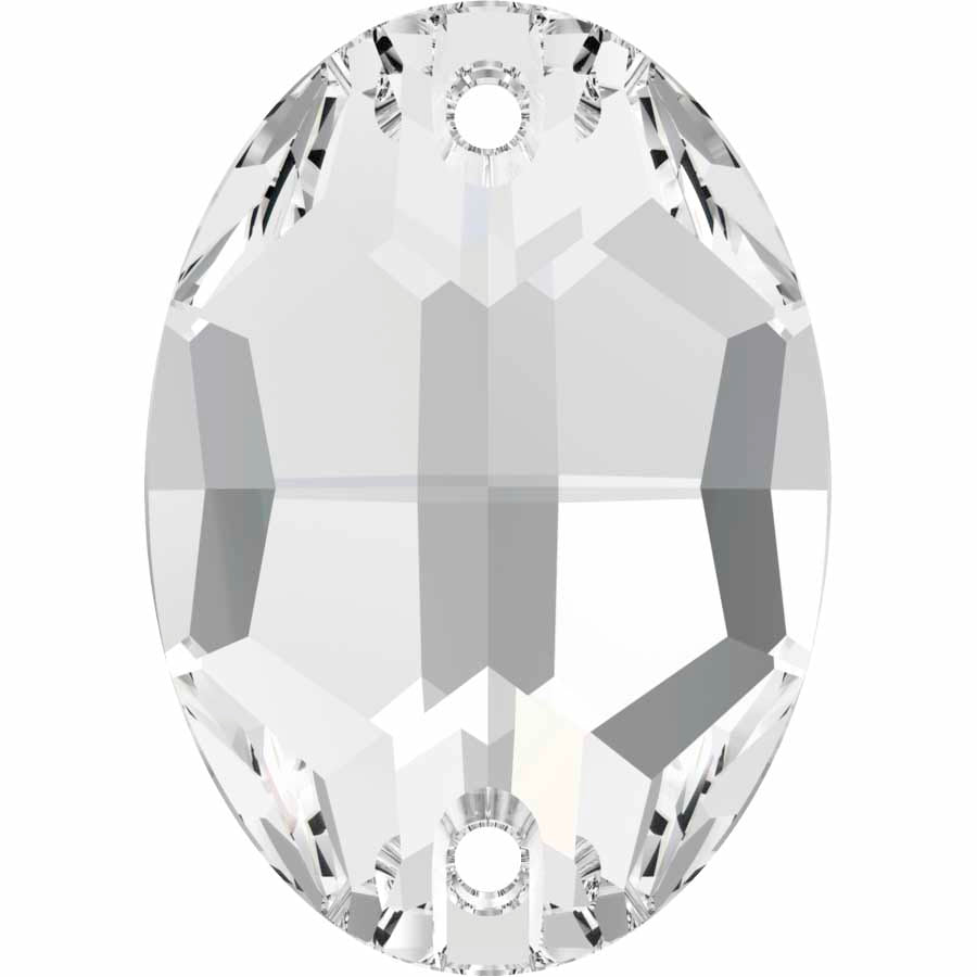 Serinity Crystal Sew On Crystals Oval (3210) Crystal