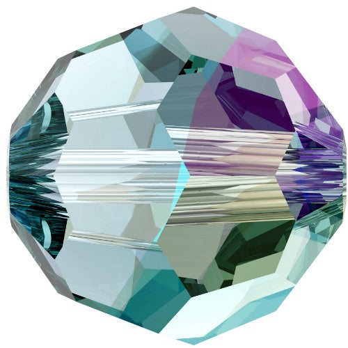 Serinity Crystal Round (5000) Beads Aquamarine Shimmer