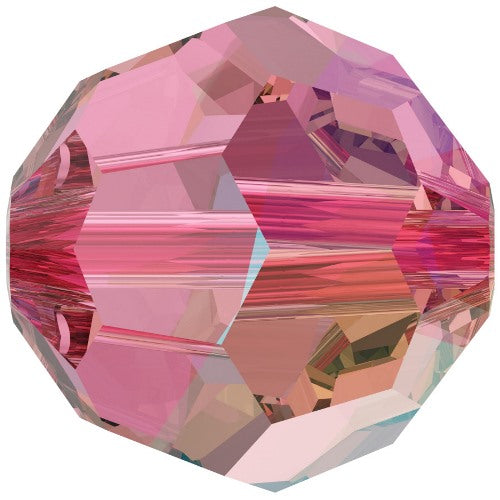 Serinity Crystal Round (5000) Beads Rose Shimmer