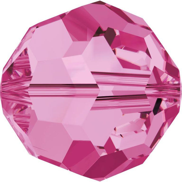 Serinity Crystal Round (5000) Beads Rose