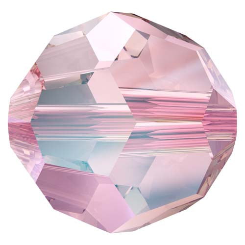 Serinity Crystal Round (5000) Beads Light Rose Shimmer