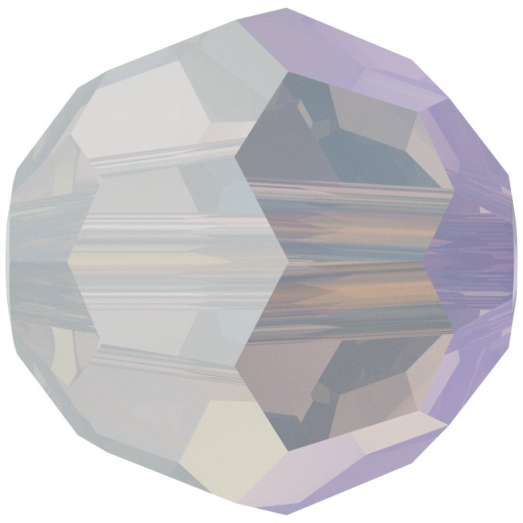 Serinity Crystal Round (5000) Beads White Opal Shimmer