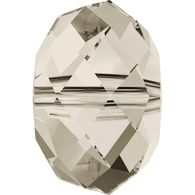 Serinity Crystal Briolette (5040) Beads Crystal Silver Shade