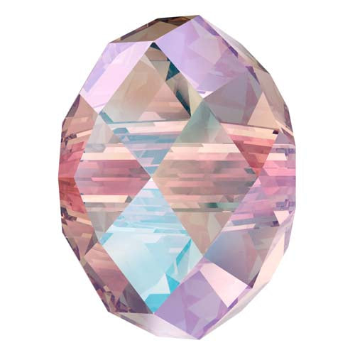 Serinity Crystal Briolette (5040) Beads Light Rose Shimmer 2X