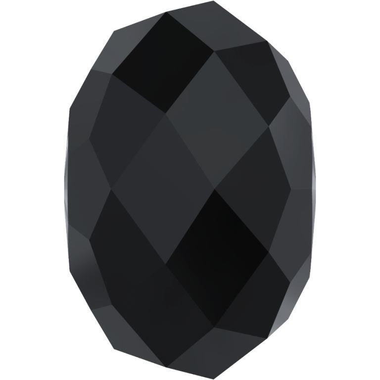 Serinity Crystal Briolette (5040) Beads Jet
