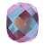 Serinity Crystal Briolette XXL Hole (5043) Beads Scarlet Shimmer 2X