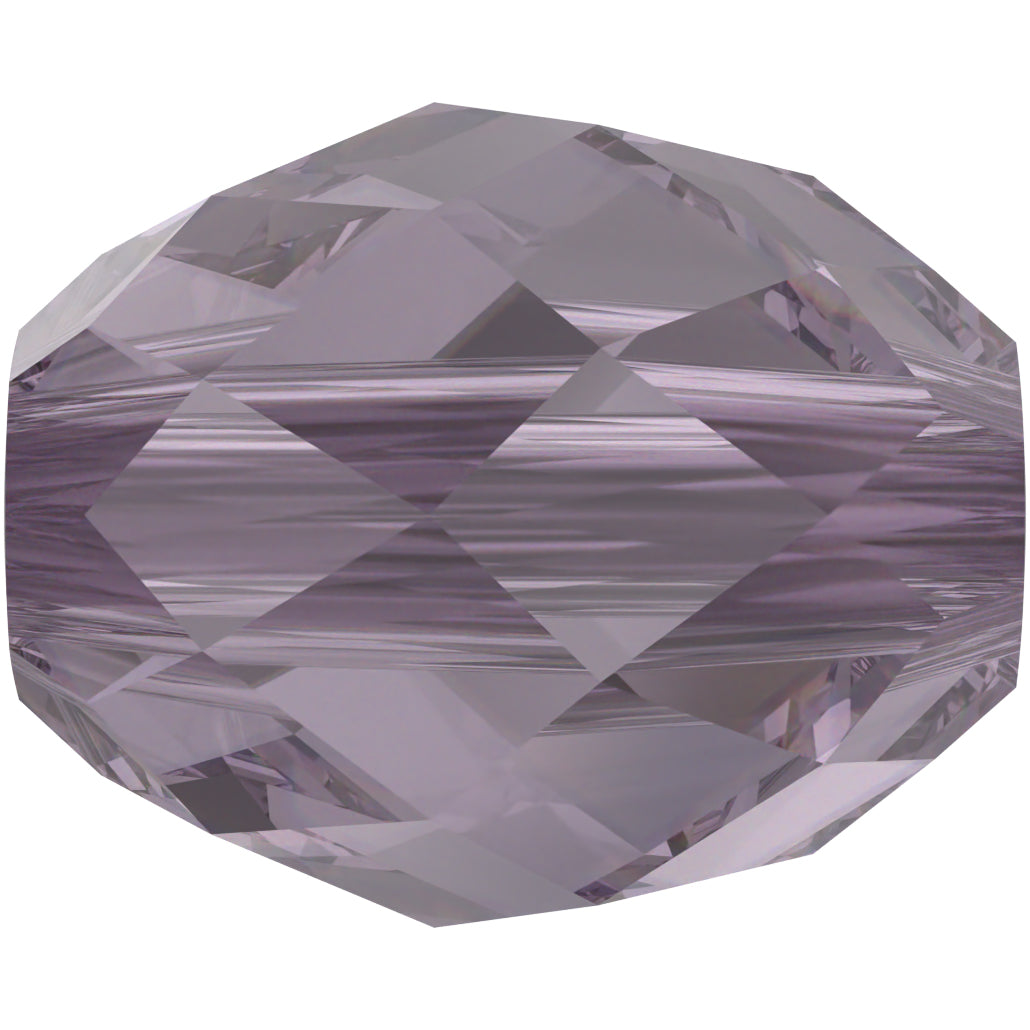 Serinity Crystal Olive Briolette (5044) Beads Amethyst