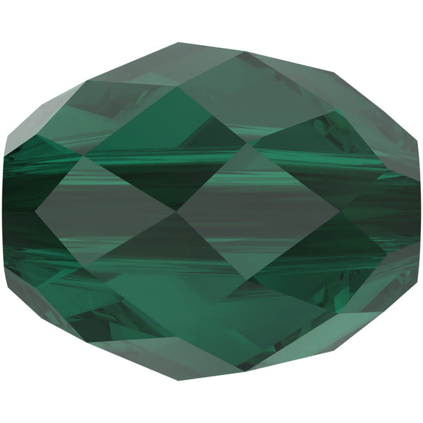 Serinity Crystal Olive Briolette (5044) Beads Emerald